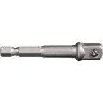 Adapter Antriebs-6-KT.1/4 Zoll Abtriebs-4-KT.3/8 Zoll L.65mm TECWERK
