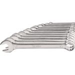 Ringmaulschlüsselsatz 13-tlg.SW 1/4-1 Zoll Form A CV-Stahl TECWERK