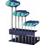 Stiftschlüsselsatz 8-tlg.SW 2-10 m.Quergr.im Werkbankständer TECWERK