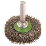 Rundbürste D.80mm Drahtstärke 0,3mm VA 19mm 12000min-¹ TECWERK