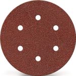 Haftschleifscheibe GLS 3 150mm K.120 f.HO/Metall Korund Lochanzahl 6 TECWERK - VPE: 25