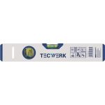 Wasserwaage 40cm Alu.silber ± 0,5mm/m TECWERK