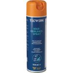 Markierungsspray leuchtorange 500ml Spraydose TECWERK