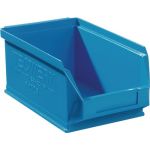 Sichtlagerkasten L160/140xB100xH75mm PE blau TECWERK