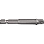 Adapter Antriebs-6-KT.1/4 Zoll Abtriebs-4-KT.1/4 Zoll L.65mm TECWERK