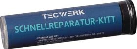 Schnellreparaturkitt grau-schwarz 56g Stick TECWERK