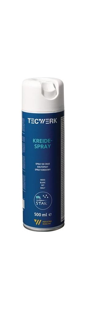 Kreidespray weiß 500ml Spraydose TECWERK