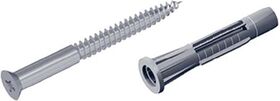Schraubenset 11602 4,5x60mm STA verz.m.Dübeln u.Schrauben ELEMENT SYSTEM - VPE: 2
