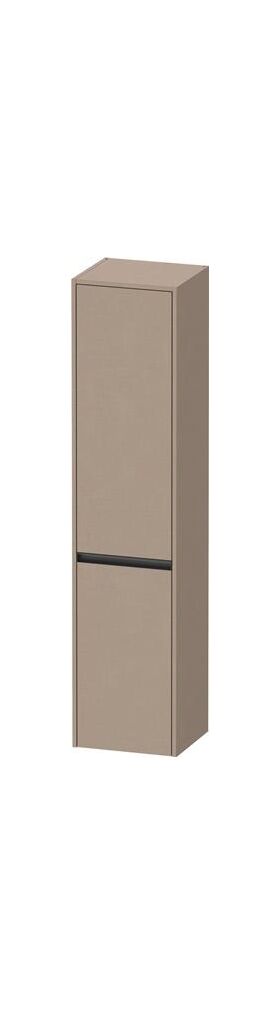 Duravit Hochschrank Ketho.2 400x1760x360mm Türanschlag links leinen