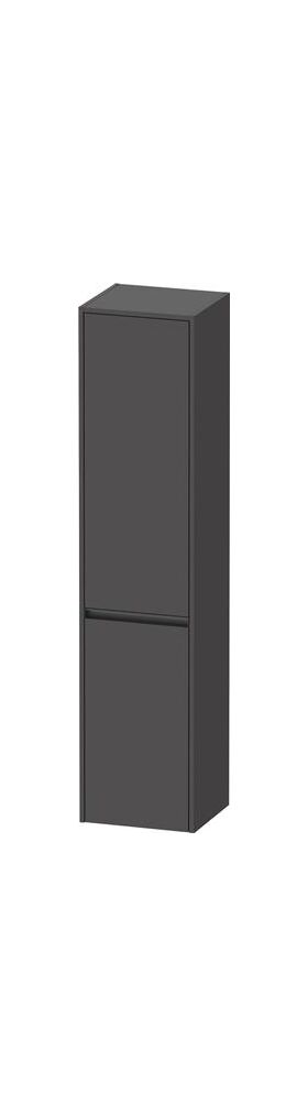 Duravit Hochschrank Ketho.2 400x1760x360mm TA rechts graphit matt