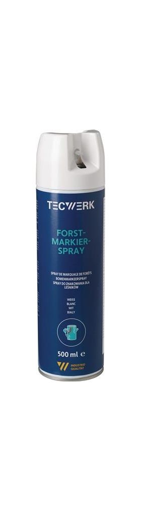 Forstmarkierspray weiß 500ml Spraydose TECWERK