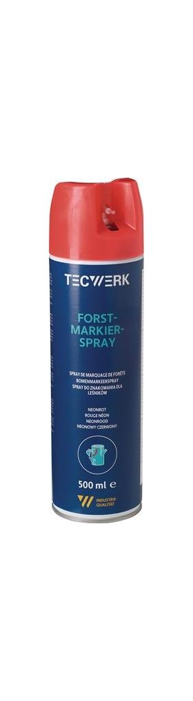 Forstmarkierspray neonrot 500ml Spraydose TECWERK