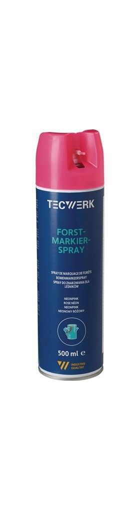 Forstmarkierspray neonpink 500ml Spraydose TECWERK