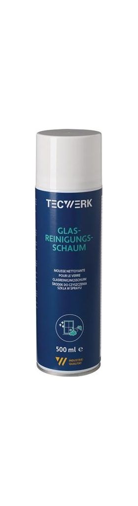 Glasreinigungsschaum 500ml Spraydose TECWERK
