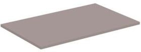 IDS Waschtischplatte i.life B ohne Ausschnitt 802x506x18mm Greige matt IDEAL STANDARD