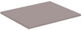 IDS Waschtischplatte i.life B ohne Ausschnitt 602x506x18mm Greige matt IDEAL STANDARD