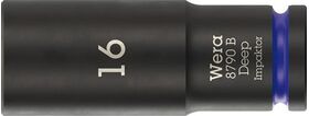Steckschlüsseleinsatz 8790 B Impaktor Deep 3/8 Zoll 16mm L.63mm WERA