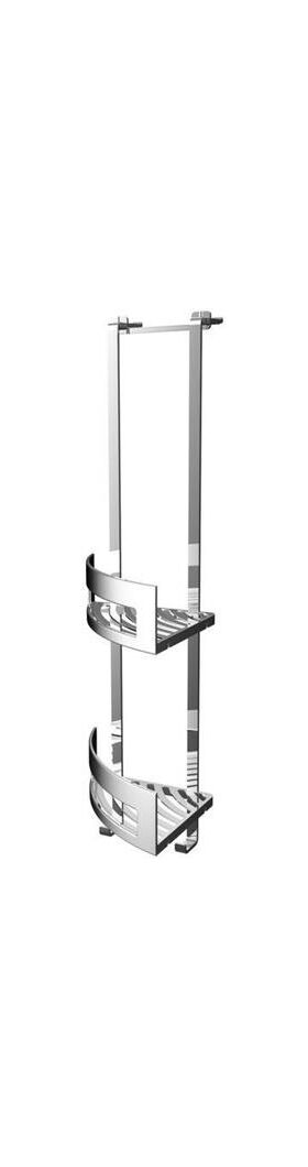 Emco Türetagere SYSTEM 2 2 tiefe Eckkörbe chrom EMCO