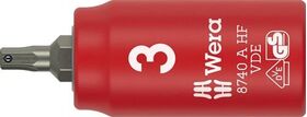 Steckschlüsseleinsatz 8740 A VDE HF 1/4 Zoll SW 3mm L.45mm WERA