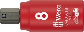 Steckschlüsseleinsatz 8740 A VDE HF 1/4 Zoll SW 8mm L.47mm WERA