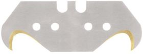 Hakenklinge L48,2xB18,7xS0,65mm TiN m.Lochung 10 St./Spender TECWERK