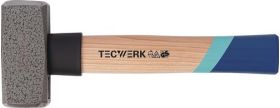 Fäustel Kopf-G.1500g Hickory Stielschutzhülse TECWERK