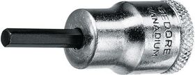 Steckschlüsseleinsatz IN 30 3/8 Zoll Innen-6-kant SW 6mm L.47mm GEDORE