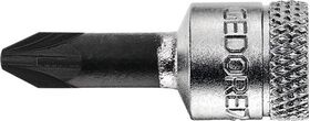 Steckschlüsseleinsatz IKS20 PZD 1/4 Zoll PZD PZD 2 L.37mm GEDORE