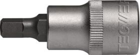 Steckschlüsseleinsatz 1/2 Zoll Innen-6-kant SW 7mm L.55mm TECWERK