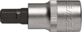 Steckschlüsseleinsatz 1/2 Zoll Innen-6-kant SW 9mm L.55mm TECWERK