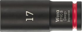 Steckschlüsseleinsatz 8790 B Impaktor Deep 3/8 Zoll 17mm L.63mm WERA