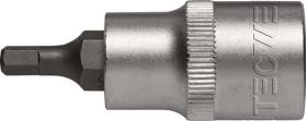 Steckschlüsseleinsatz 1/2 Zoll Innen-6-kant SW 5mm L.55mm TECWERK