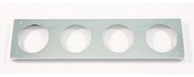 IDS Distanzrahmen ARCHIMODULE für 4-Loch-Rosette (83x332mm) chrom IDEAL STANDARD