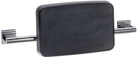 Emco Rückenstütze SYSTEM 2 schwarz, mit Wandhalterung chrom EMCO