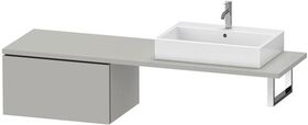 Duravit Konsolenunterschrank L-CUBE 400x720x547mm betongrau matt