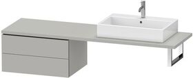 Duravit Konsolenunterschrank L-CUBE 400x720x547mm betongrau matt