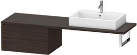 Duravit Konsolenunterschrank L-CUBE 400x720x547mm nussbaum gebürstet