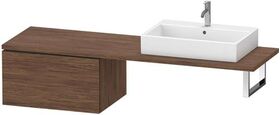 Duravit Konsolenunterschrank L-CUBE 400x720x547mm nussbaum dunkel