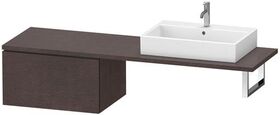 Duravit Konsolenunterschrank L-CUBE 400x720x547mm eiche dunkel gebürstet
