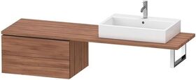 Duravit Konsolenunterschrank L-CUBE 400x720x547mm nussbaum natur