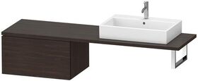 Duravit Konsolenunterschrank L-CUBE 400x720x547mm nussbaum gebürstet