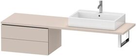 Duravit Konsolenunterschrank L-CUBE 400x720x547mm taupe
