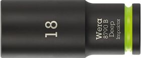 Steckschlüsseleinsatz 8790 B Impaktor Deep 3/8 Zoll 18mm L.63mm WERA