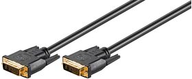 DVI-I Full HD-Kabel Dual Link, vergoldet, 2m- VPE: 1