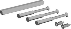 Bef-set.NW-400-61 3xM4 inkl.Hülse,2x3,9x23 4-KT.9mm TECWERK