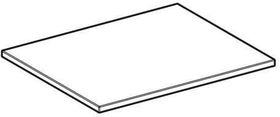 Geberit Einlegeboden iCon f Seit-ele Tiefe 210mm weiß glänzend