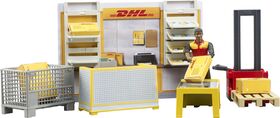 bworld DHL Shop mit Handhubstapler