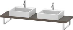 Duravit Konsole L-CUBE 45mm St. 2 Ausschn. 480 fla gr sdm