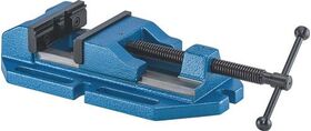 Bohrmaschinenschraubstock BOF Backen-B.135mm niedrig,stabil,m.Gewindespindel