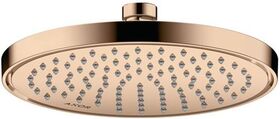 HG Kopfbrause AXOR 220, 1 jet, EcoSmart polished red gold